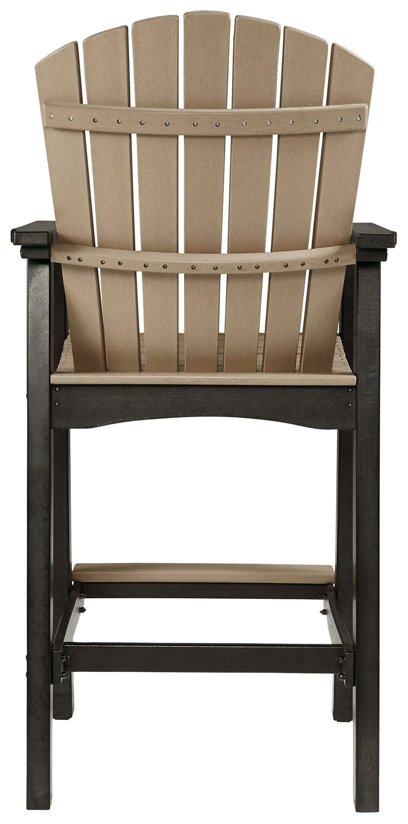 Fairen Trail - Black/driftwood - Tall Barstool (2/cn)-Washburn's Home Furnishings