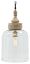 Faiz - Transparent - Glass Pendant Light (1/cn)-Washburn's Home Furnishings