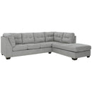 Falkirk - Steel - Left Arm Facing Sofa Sectional-Washburn's Home Furnishings