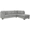 Falkirk - Steel - Left Arm Facing Sofa Sectional-Washburn's Home Furnishings