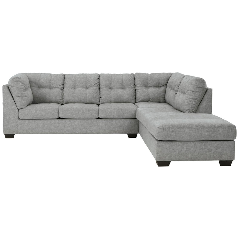 Falkirk - Steel - Left Arm Facing Sofa Sectional-Washburn's Home Furnishings