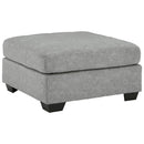 Falkirk - Steel - Oversized Accent Ottoman-Washburn's Home Furnishings