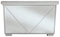 Fanmory - Silver Finish - Rectangular Cocktail Table-Washburn's Home Furnishings