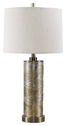 Farrar - Beige - Glass Table Lamp (1/cn)-Washburn's Home Furnishings