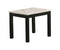 Faux Marble 3-piece Occasional Table Set - White And Black-Washburn's Home Furnishings