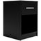 Finch - Black - One Drawer Night Stand - 23" Height-Washburn's Home Furnishings