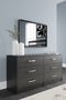 Finch - Black - Six Drawer Dresser - 29'' Height-Washburn's Home Furnishings