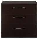 Finch - Black - Three Drawer Chest-Washburn's Home Furnishings