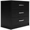 Finch - Black - Three Drawer Chest-Washburn's Home Furnishings