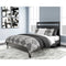 Finch - Black/brown - Queen Panel Platform Bed-Washburn's Home Furnishings