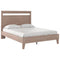 Flannia - Gray - Queen Panel Platform Bed-Washburn's Home Furnishings