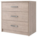 Flannia - Gray - Three Drawer Chest-Washburn's Home Furnishings