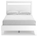 Flannia - White - Full Panel Platform Bed-Washburn's Home Furnishings