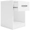 Flannia - White - One Drawer Night Stand - 23" Height-Washburn's Home Furnishings