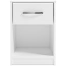 Flannia - White - One Drawer Night Stand - 23" Height-Washburn's Home Furnishings