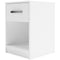 Flannia - White - One Drawer Night Stand - 23" Height-Washburn's Home Furnishings