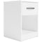 Flannia - White - One Drawer Night Stand - 23" Height-Washburn's Home Furnishings