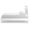 Flannia - White - Queen Panel Platform Bed-Washburn's Home Furnishings