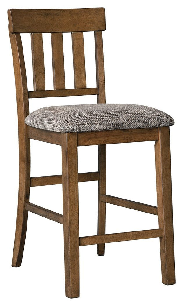 Flaybern - Brown - Counter Height Bar Stool (set Of 2)-Washburn's Home Furnishings