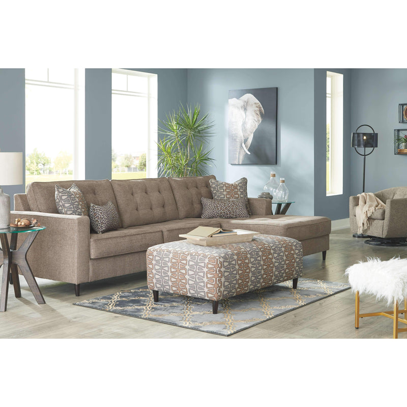 Flintshire - Auburn - Oversized Accent Ottoman-Washburn's Home Furnishings