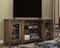 Flynnter - Medium Brown - Xl Tv Stand W/fireplace Option-Washburn's Home Furnishings