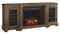 Flynnter - Medium Brown - Xl Tv Stand W/fireplace Option-Washburn's Home Furnishings