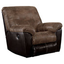 Follett - Coffee - Rocker Recliner-Washburn's Home Furnishings