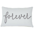 Forever - White/gray - Pillow (4/cs)-Washburn's Home Furnishings