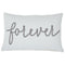 Forever - White/gray - Pillow (4/cs)-Washburn's Home Furnishings