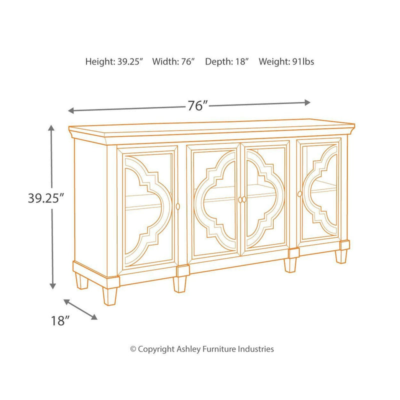 Fossil - Gray - Accent Cabinet-Washburn's Home Furnishings