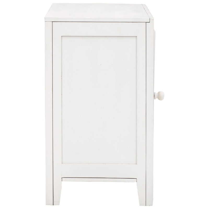 Fossil - White - Accent Cabinet-Washburn's Home Furnishings