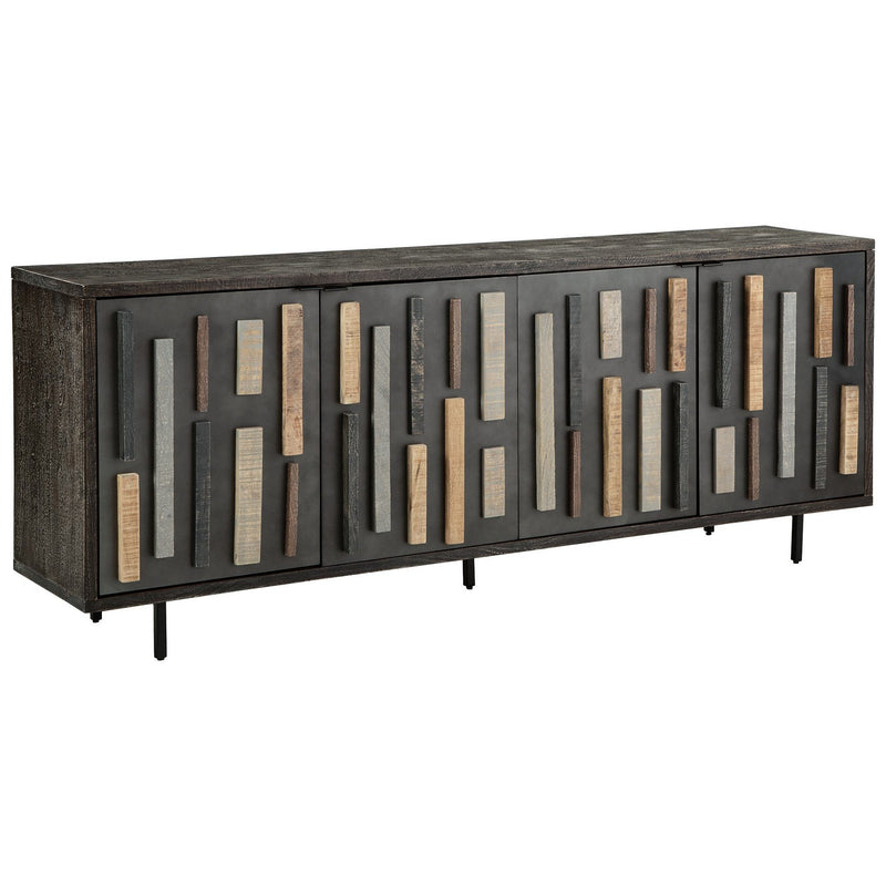 Franchester - Brown - Accent Cabinet-Washburn's Home Furnishings