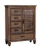 Franco - Chest - Brown - 55.25-Washburn's Home Furnishings