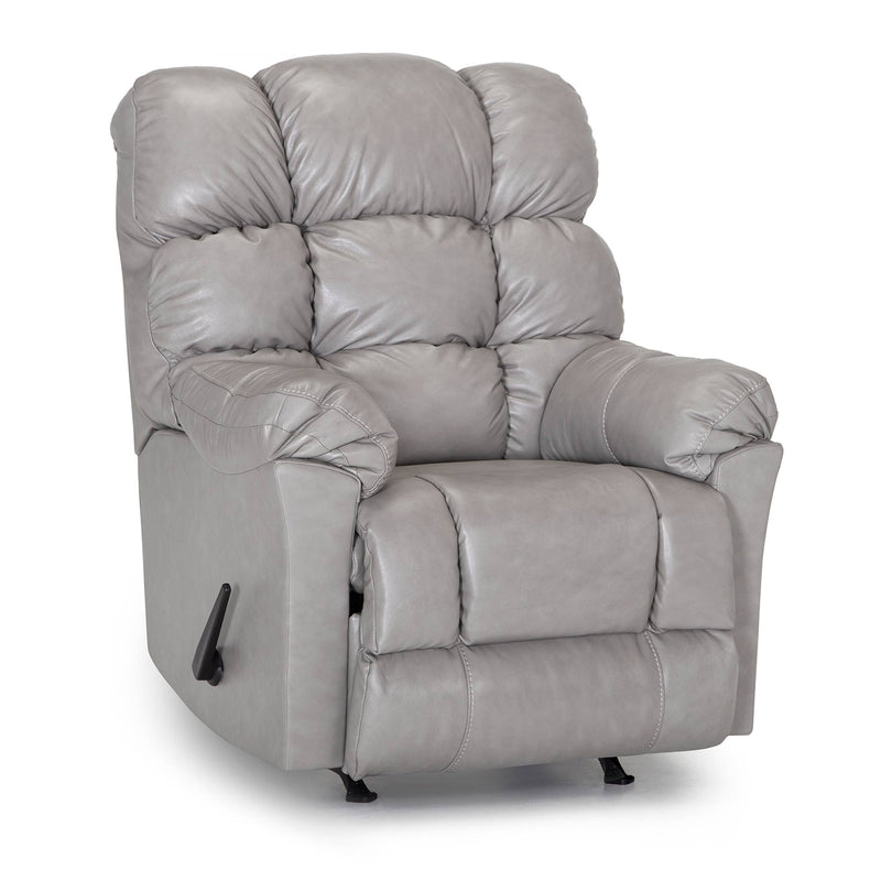 Franklin Beasly Rocker Recliner in Antigua Light Gray-Washburn's Home Furnishings