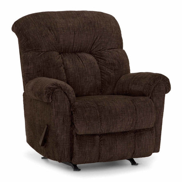 Franklin Darwin Rocker Recliner in Recruit Fudge-Washburn's Home Furnishings