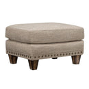 Franklin Hobbs Ottoman in Sandstone-Washburn's Home Furnishings