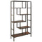 Frankwell - Brown/black - Bookcase-Washburn's Home Furnishings