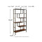 Frankwell - Brown/black - Bookcase-Washburn's Home Furnishings