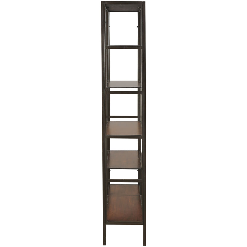 Frankwell - Brown/black - Bookcase-Washburn's Home Furnishings