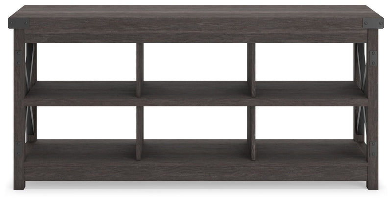 Freedan - Grayish Brown - Large Tv Stand-Washburn's Home Furnishings