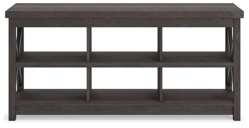 Freedan - Grayish Brown - Large Tv Stand-Washburn's Home Furnishings