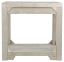 Fregine - Whitewash - Rectangular End Table-Washburn's Home Furnishings