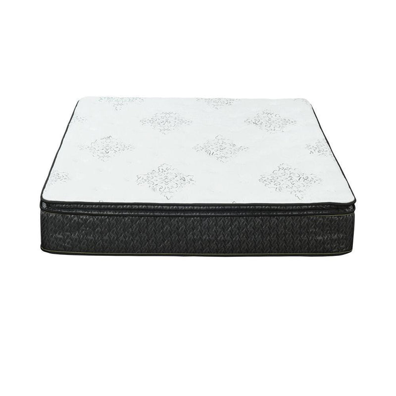 Freya - Pillow Top Mattress - 11.5" Cal King Mattress - White And Black-Washburn's Home Furnishings