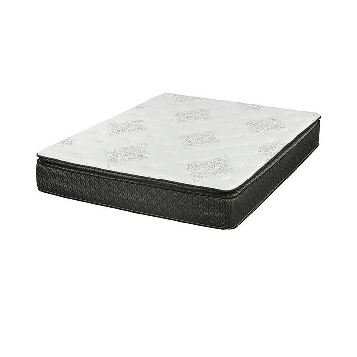 Freya - Pillow Top Mattress - 11.5" Eastern King Mattress - White And Black-Washburn's Home Furnishings