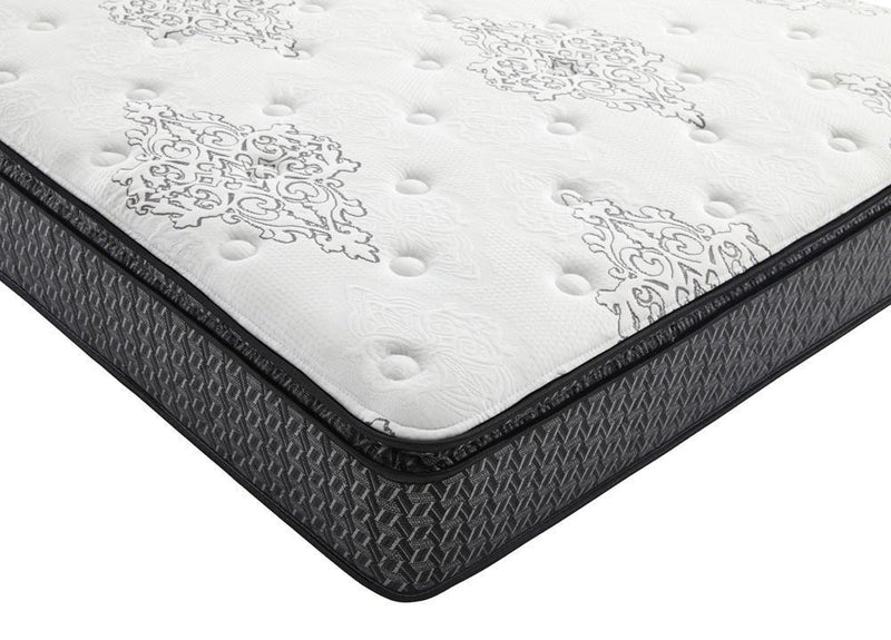 Freya - Pillow Top Mattress - 11.5" Queen Mattress - White And Black-Washburn's Home Furnishings