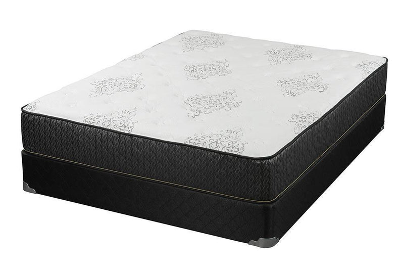 Freya - Plush Mattress - 11.5" Queen Mattress - White And Black-Washburn's Home Furnishings