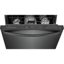 Frigidaire Gallery 24" Built-In Dishwasher in Black Stainless-Washburn's Home Furnishings