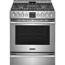 Frigidaire Professional 30" Gas Range W/Air Fryer in Stainless-Washburn's Home Furnishings