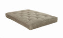 Futon Mattresses - Luxury Futon Pad - Beige-Washburn's Home Furnishings