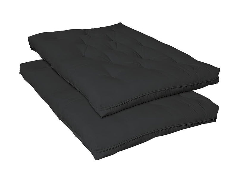 Futon Mattresses Premium Futon Pad - Black-Washburn's Home Furnishings